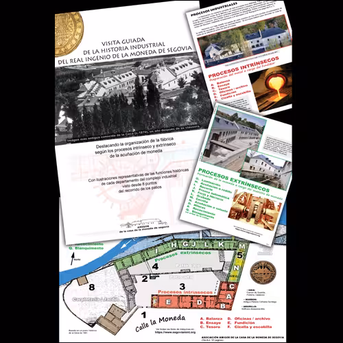 OUR NEXT PUBLICATION “Self Guided Tour of the Industrial History of the Segovia Mint”.