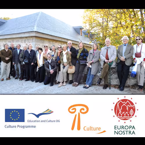 EUROPA NOSTRA SPECIAL DELEGATES VISIT MINT UNDER CONSTRUCTION WITH MURRAY