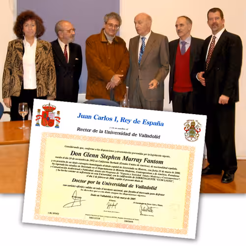 MURRAYâ€™S DOCTORAL THESIS - OUTSTANDING CUM LAUDE