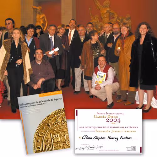 AWARD CEREMONY OF JUANELO TURRIANO FOUNDATION FOR MURRAY AND TEAM