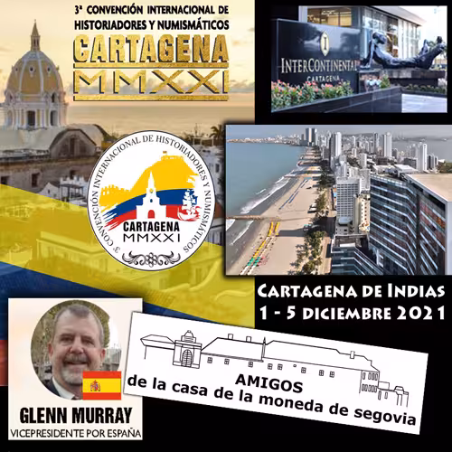 FRIENDS OF THE SEGOVIA MINT IN THE MEGAEVENT CARTAGENA-2021