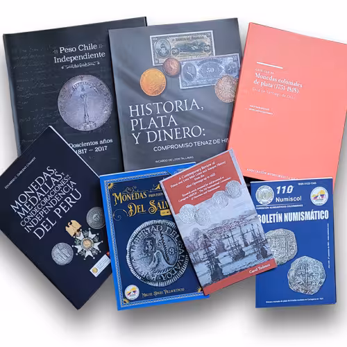 Book donations in Colombia for the library of Friends of the Segovia Mint